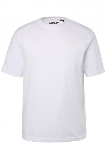 Men+ 285 Tričko okrúhly výstrih Biela 2 kusy - Tričká - Nadrozmerné tričká - 2XL-14XL