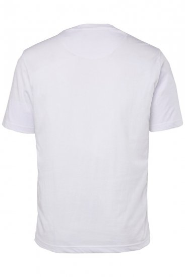 Men+ 285 Tričko okrúhly výstrih Biela 2 kusy - Tričká - Nadrozmerné tričká - 2XL-14XL
