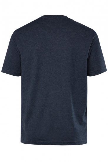 Men+ 299 Tričko véčkový výstrih Tmavomodrá 2 kusy - Tričká - Nadrozmerné tričká - 2XL-14XL