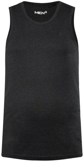 Men+ 303 Tielko Čierna - Tričká - Nadrozmerné tričká - 2XL-14XL
