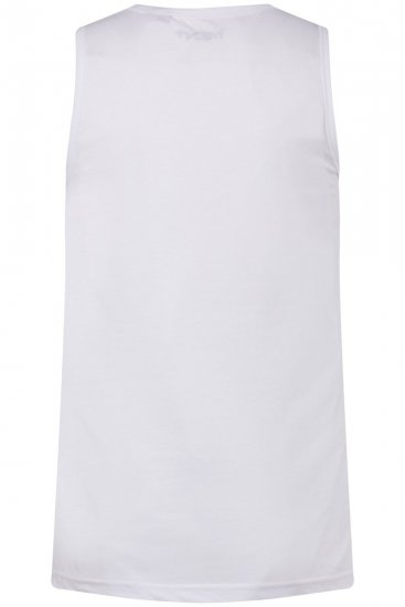 Men+ 303 Tielko Biela - Tričká - Nadrozmerné tričká - 2XL-14XL