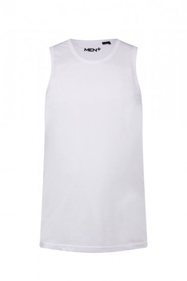 Men+ 305 Tielko Biela 2 kusy - Tričká - Nadrozmerné tričká - 2XL-14XL