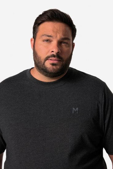 Men+ 308 Tričko bellyfit Čierna - Tričká - Nadrozmerné tričká - 2XL-14XL