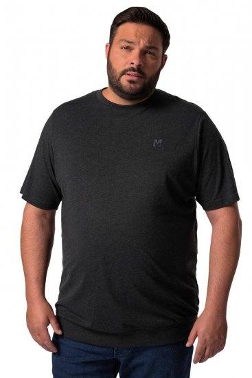 Men+ 308 Tričko bellyfit Čierna - Tričká - Nadrozmerné tričká - 2XL-14XL