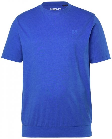 Men+ 308 Tričko bellyfit Azúrová - Tričká - Nadrozmerné tričká - 2XL-14XL