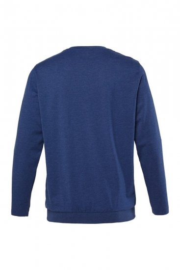Men+ 313 Tričko s dlhým rukávom bellyfit Nočná modrá - Tričká - Nadrozmerné tričká - 2XL-14XL