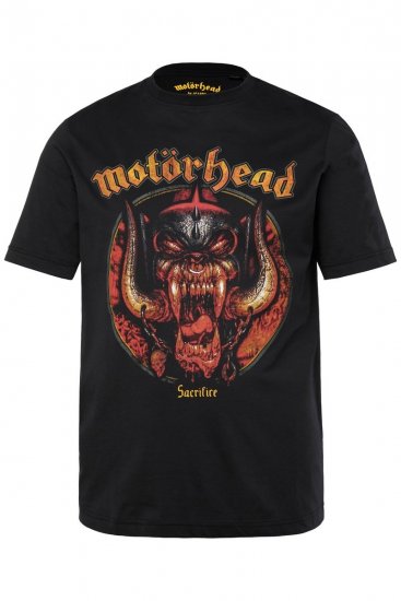 JP1880 Motörhead Sacrifice Band T-Shirt Black - Tričká - Nadrozmerné tričká - 2XL-14XL