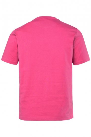 Men+ 424 Tričko Trout Trophy Flamingovo ružová - Tričká - Nadrozmerné tričká - 2XL-14XL