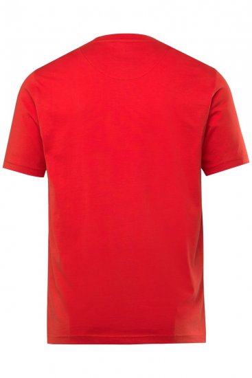 Men+ 424 Tričko Trout Trophy Chilli červená - Tričká - Nadrozmerné tričká - 2XL-14XL