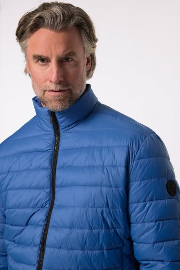 Boston Park 638 Prešívaná bunda bellyfit so stojačikom Kobaltovomodrá - Bundy - Bundy Nadmerné Veľkosti 2XL-8XL