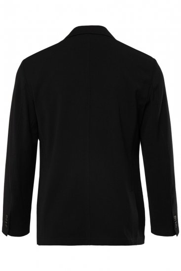 JP1880 San Remo Flexnamic Sako zo seersuckeru Čierna - Obleky - Obleky 2XL-8XL