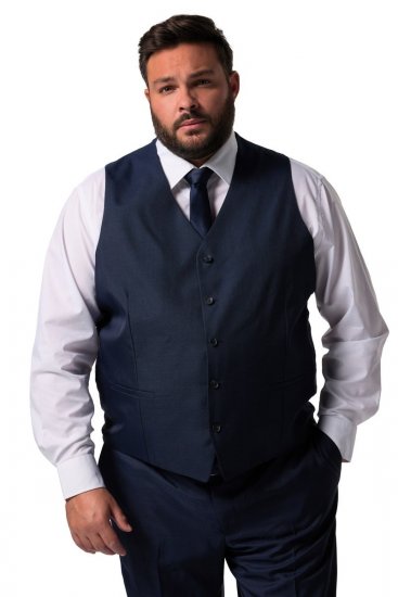 Men+ 710 Florenz Vesta k obleku Tmavomodrá - Obleky - Obleky 2XL-8XL
