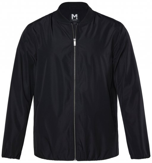 Men+ 823 Ultraľahká bomber bunda bellyfit Čierna - Bundy - Bundy Nadmerné Veľkosti 2XL-8XL