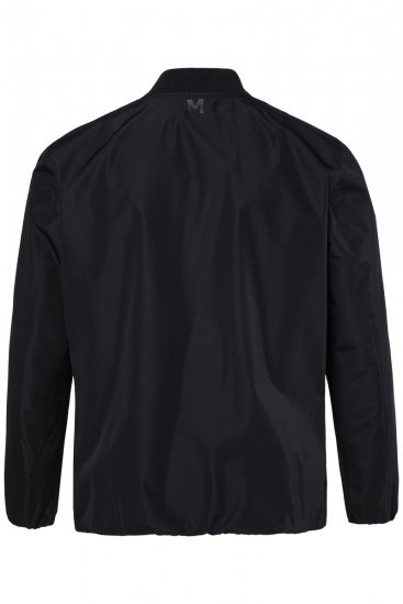Men+ 823 Ultraľahká bomber bunda bellyfit Čierna - Bundy - Bundy Nadmerné Veľkosti 2XL-8XL
