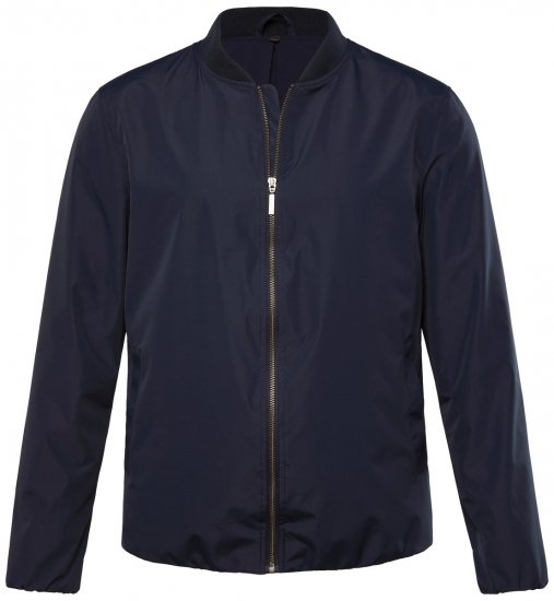 Men+ 823 Ultraľahká bomber bunda bellyfit Tmavomodrá - Bundy - Bundy Nadmerné Veľkosti 2XL-8XL