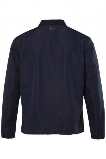 Men+ 823 Ultraľahká bomber bunda bellyfit Tmavomodrá - Bundy - Bundy Nadmerné Veľkosti 2XL-8XL