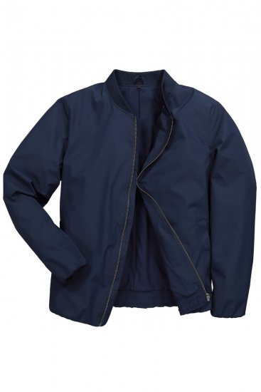 Men+ 823 Ultraľahká bomber bunda bellyfit Tmavomodrá - Bundy - Bundy Nadmerné Veľkosti 2XL-8XL