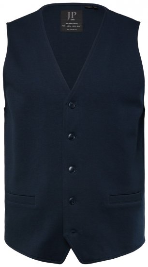 JP1880 New York Flexnamic Žerzejová vesta Tmavomodrá - Obleky - Obleky 2XL-8XL