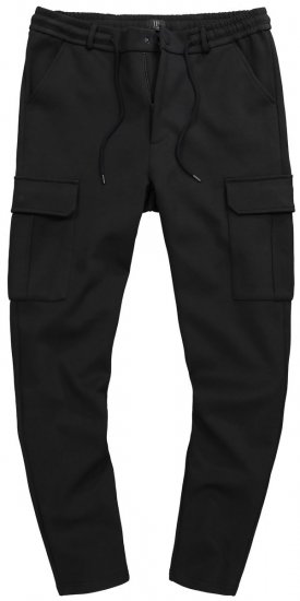 JP1880 New York Flexnamic Žerzejové nohavice s cargo vreckami Čierna - Obleky - Obleky 2XL-8XL
