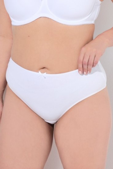 Ulla Popken 838637 Tangá 3 ks Biela - Nohavičky - 