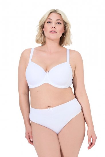 Ulla Popken 838637 Tangá 3 ks Biela - Nohavičky - 