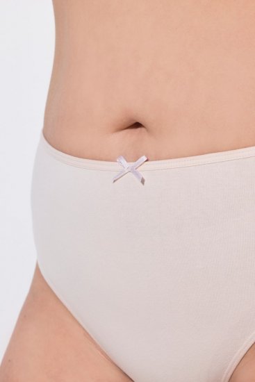 Ulla Popken 838637 Tangá 3 ks Béžová - Nohavičky - 