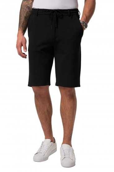 JP1880 Jersey Bermuda Chino Shorts Flexnamic Black - Šortky - Šortky W40-W60