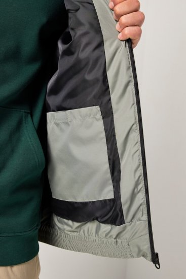 JAY-PI Lightly Quilted Vest with Stomach Fit Grey - Bundy - Bundy Nadmerné Veľkosti 2XL-8XL