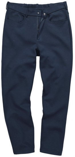 JP1880 New York Flexnamic Žerzejové nohavice s piatimi vreckami Tmavomodrá - Obleky - Obleky 2XL-8XL