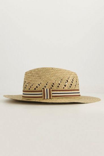 JP1880 Straw Hat Woven Yellow - Doplnky - Pánske doplnky a detaily