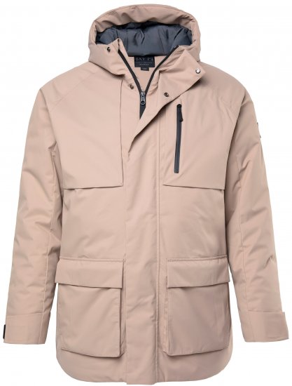 Jay-Pi Jacket Technical Waterproof Windproof Dusty Pink - Bundy - Bundy Nadmerné Veľkosti 2XL-8XL