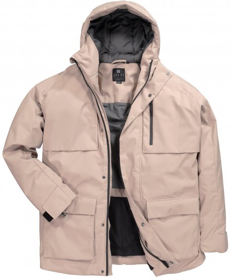 Jay-Pi Jacket Technical Waterproof Windproof Dusty Pink - Bundy - Bundy Nadmerné Veľkosti 2XL-8XL