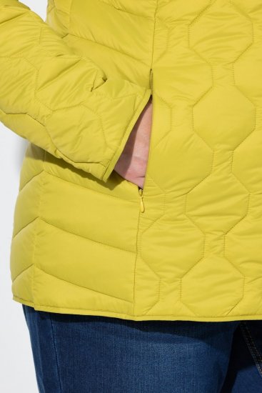 Ulla Popken 840050 Prešívaná bunda Svetlomodrá - Bundy - Dámske bundy vo veľkých veľkostiach