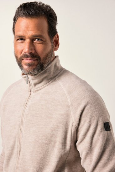 JP1880 Fleece Jacket Stand-up Collar Dusty Pink - Športové oblečenie - Sportovní Oblečení 2XL-10XL