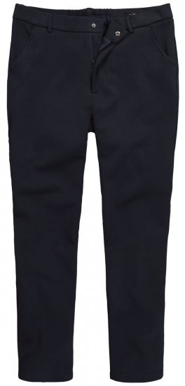Men+ 207 Bilbao Flexlastic Žerzejové chino nohavice Tmavomodrá - Obleky - Obleky 2XL-8XL