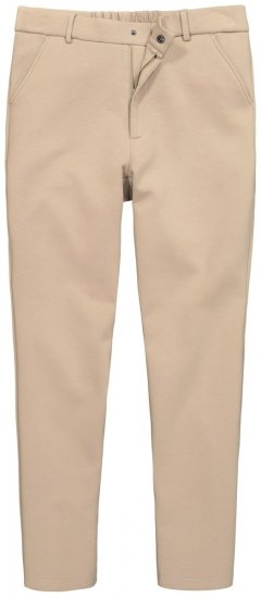 Men+ 207 Bilbao Flexlastic Žerzejové chino nohavice Piesková - Obleky - Obleky 2XL-8XL