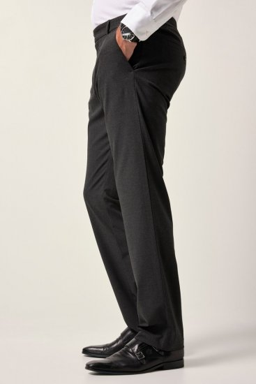 JP1880 Business Trousers Flexnamic Grey - Džínsy & nohavice - Džínsy a Nohavice - W40-W70