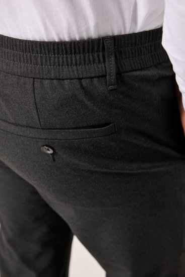 JP1880 Business Trousers Flexnamic Grey - Džínsy & nohavice - Džínsy a Nohavice - W40-W70