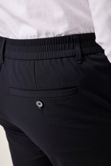 JP1880 Business Trousers Flexnamic Navy - Džínsy & nohavice - Džínsy a Nohavice - W40-W70