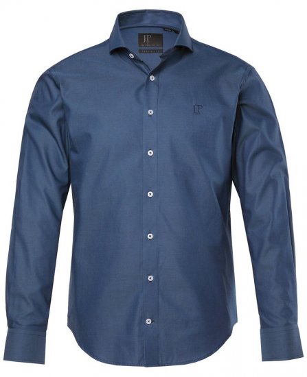 JP1880 Business Shirt Long Sleeve Blue - Košele - Košele 2XL-10XL
