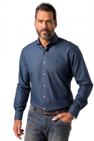 JP1880 Business Shirt Long Sleeve Blue - Košele - Košele 2XL-10XL