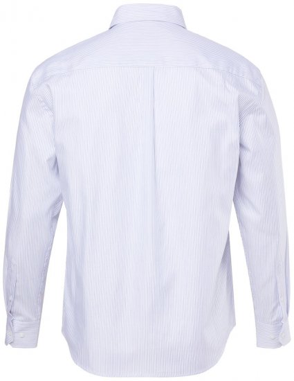 JP1880 Business Shirt Long Sleeve Striped Snow White - Košele - Košele 2XL-10XL
