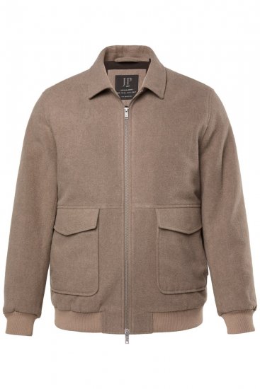 JP1880 Blouson Jacket Lightweight and Warm Brown - Bundy - Bundy Nadmerné Veľkosti 2XL-8XL