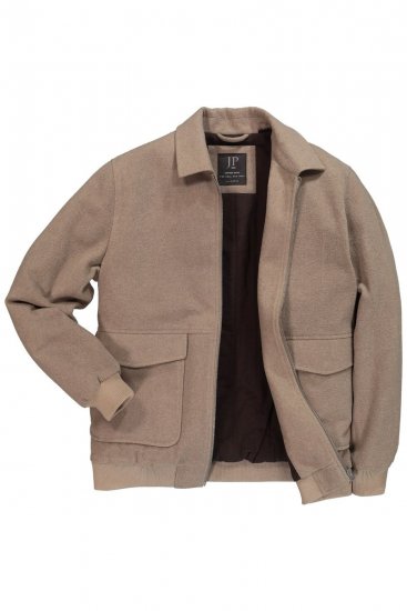 JP1880 Blouson Jacket Lightweight and Warm Brown - Bundy - Bundy Nadmerné Veľkosti 2XL-8XL