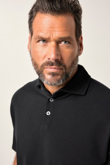 JP1880 Polo Shirt Pique Vintage Black - Polokošele - Polokošele 2XL-8XL