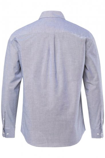 JP1880 Oxford Shirt Long Sleeve Denim Blue - Košele - Košele 2XL-10XL