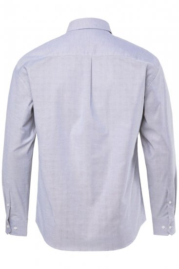 JP1880 Oxford Shirt Flexnamic Long Sleeve Grey - Košele - Košele 2XL-10XL
