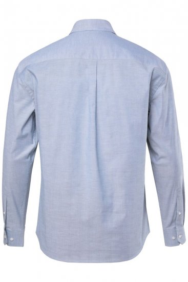 JP1880 Oxford Shirt Flexnamic Long Sleeve Ash Turquoise - Košele - Košele 2XL-10XL