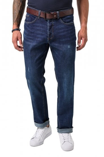 JP1880 FLEXNAMIC Jeans Tapered Loose Fit Dark Denim Blue - Džínsy & nohavice - Džínsy a Nohavice - W40-W70