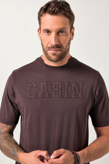 JP1880 T-Shirt Cabin Vintage Mocha TALL - PÁNSKE OBLEČENIE MT-6XLT - Veľkosti pre VYSOKÝCH